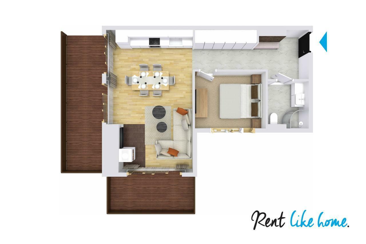 Rent Like Home - Goszczynskiego II Zakopane Eksteriør bilde